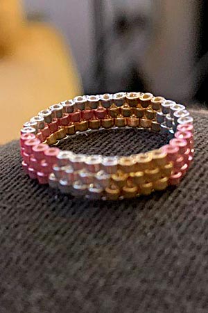 Anillos delicas de Miyuki, Artesanías de alta calidad, artesanos, Anillos personalizados